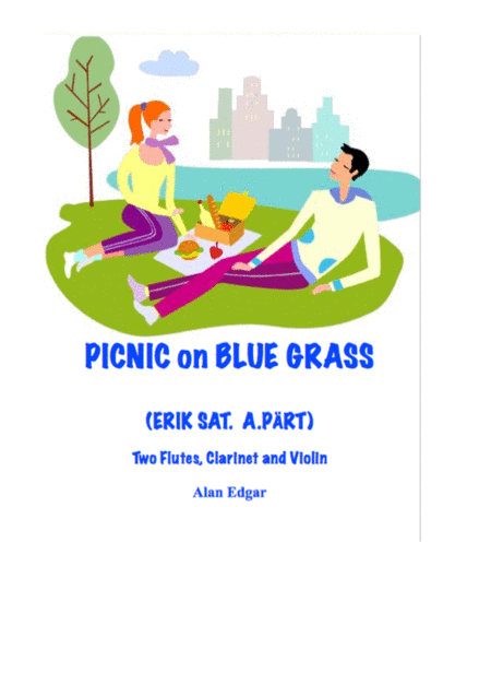 Picnic On Blue Grass For Quartet Page 2