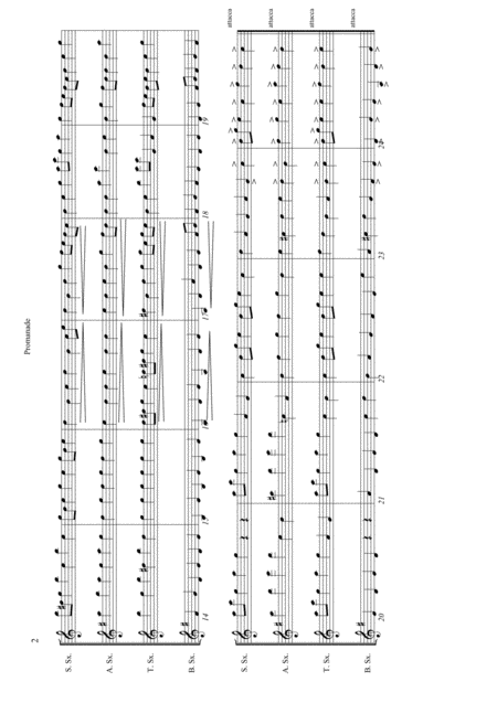 Pictures At An Exhibition For Saxophone Quartet Satb Page 2