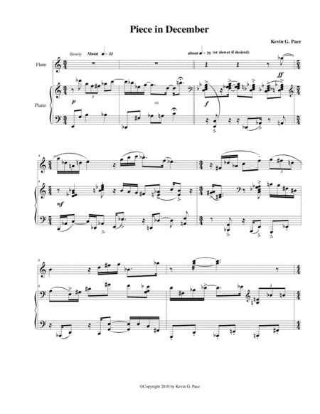 Piece In December Flute Piano Page 2