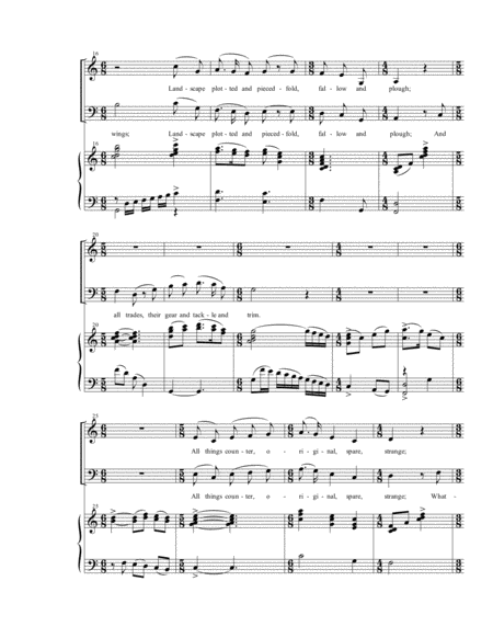 Pied Beauty 2 Part Treble Bass Page 2