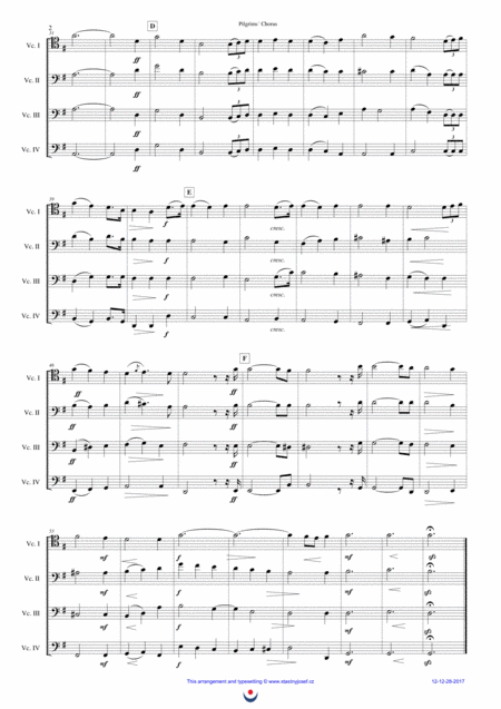 Pilgrims Chorus Page 2