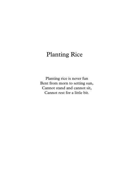 Planting Rice Is Never Fun Page 2