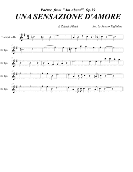 Poeme Op 39 Z Fibich Arr For Brass Trio With Parts Page 2