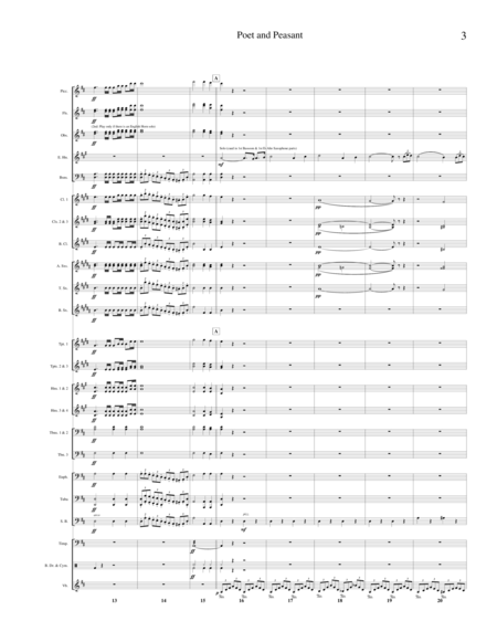 Poet And Peasant Overture Transcribed For Concert Band Page 2