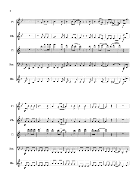 Pokemon Theme Wind Quintet Page 2