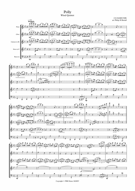 Polly Wind Quintet Score Page 2