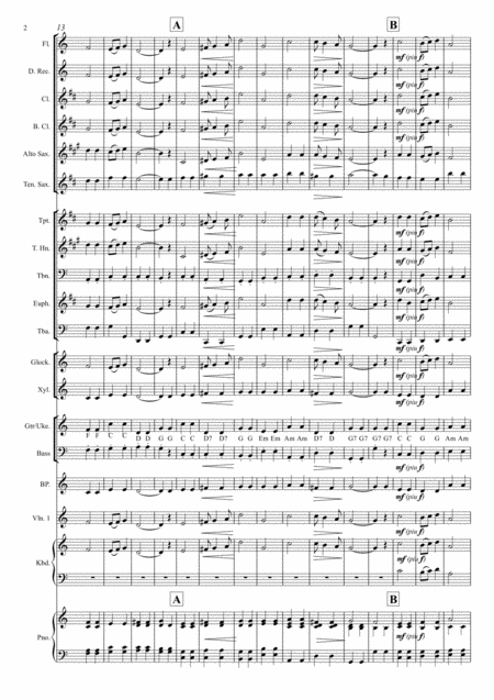 Pomp And Circumstance Marches Nos 1 4 Mixed Ensemble Page 2