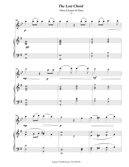 Pomp And Circumstance Trio For Two Trumpets And Piano Page 2