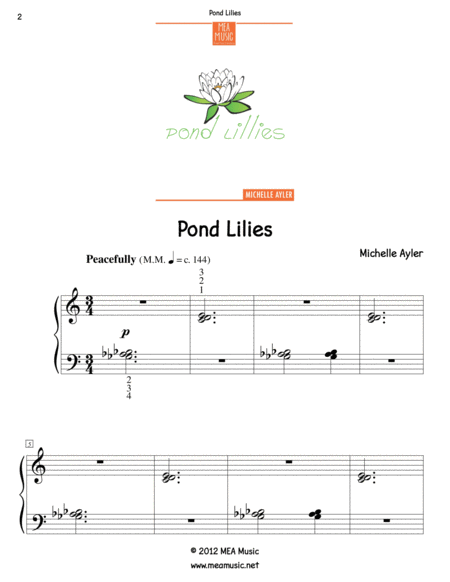 Pond Lilies Page 2