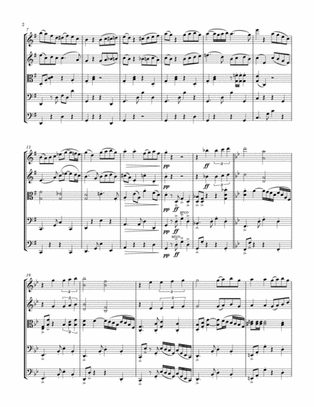 Por Una Cabeza String Quintet Page 2