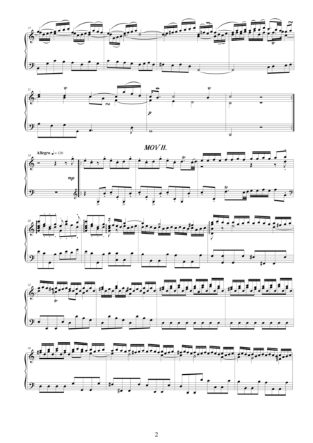 Porpora Na Symphony No 2 In C Complete Piano Version Page 2