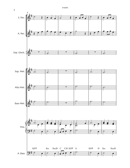 Praise The Lord Ye Heavens Adore Him Piano Accompaniment For Alto Sax Page 2