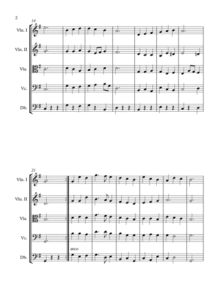 Praise To The Lord The Almighty String Quintet Page 2