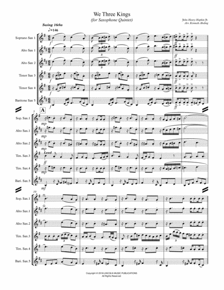 Prelude 04 From Well Tempered Clavier Book 1 Saxophone Quintet Page 2