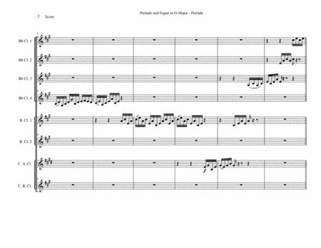 Prelude And Fugue In G Major Bwv 541 Page 2