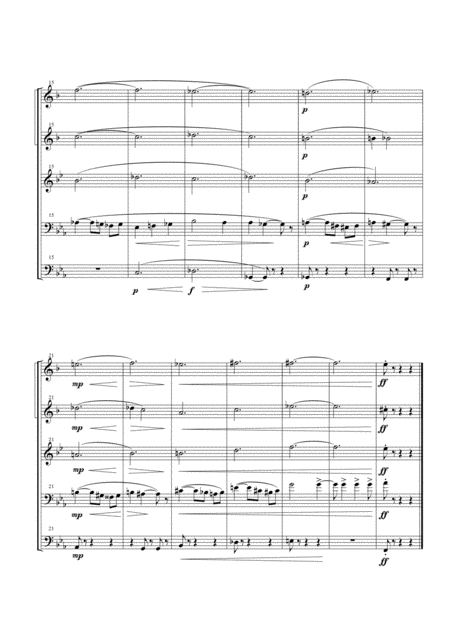 Prelude Aragonaise From Carmen Suite For Brass Quintet Page 2