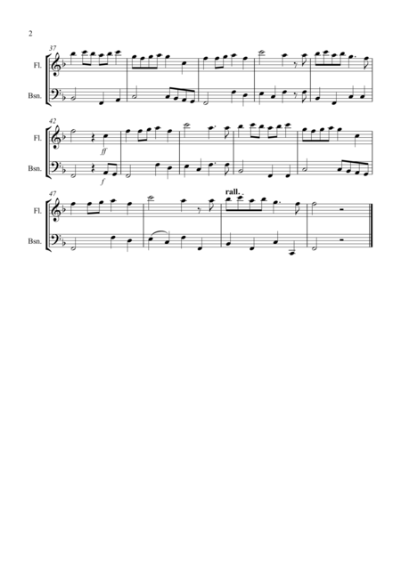 Prelude From Te Deum For Flute And Bassoon Duet Page 2