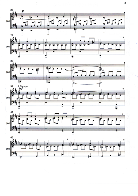 Prelude Ii For Piano Page 2