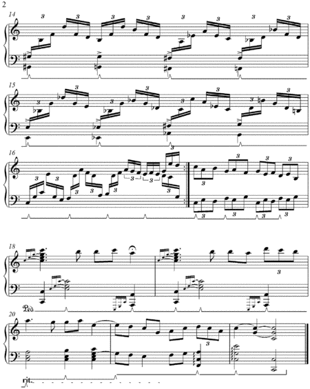 Prelude In C Major By Kostantinos Matzafleris Page 2