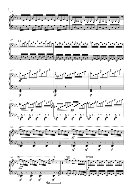 Prelude In C Minor Op 21 No 4 Page 2