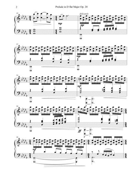 Prelude In D Flat Major Warm Embrace Page 2
