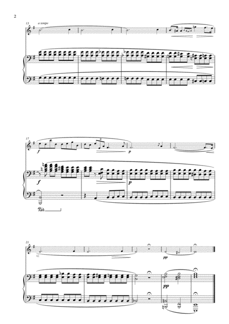 Prelude In E Minor Arranged For Violin Piano Page 2