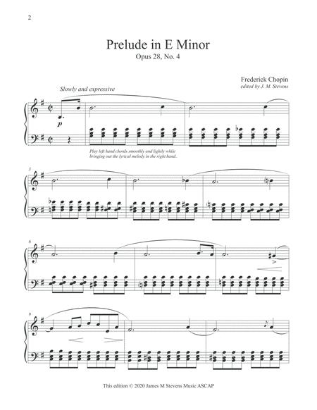 Prelude In E Minor Opus 28 No 4 By Frederick Chopin Page 2