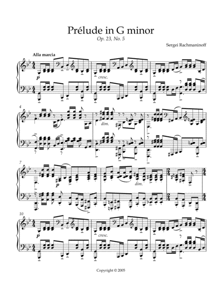 Prelude In G Minor Page 2