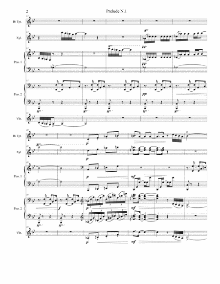 Prelude N 1 By Gershwin Page 2