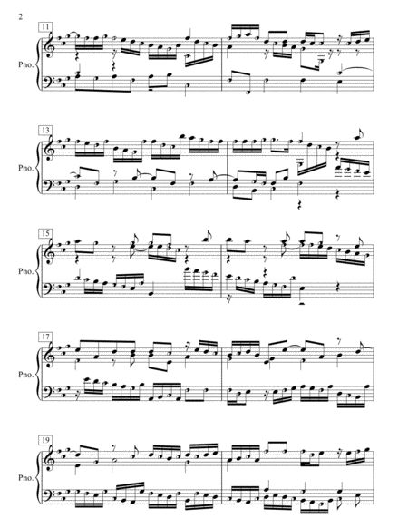 Prelude No 19 Bwv 888 Icanpiano Style Page 2