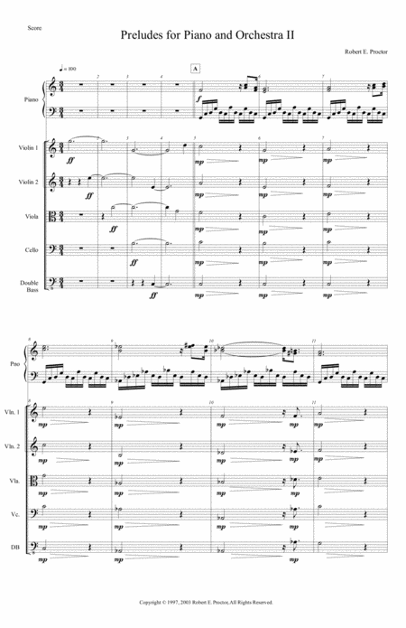 Preludes For Piano And Orchestra Ii Page 2