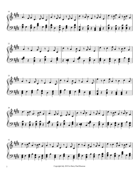 Presence 23c Piano Page 2