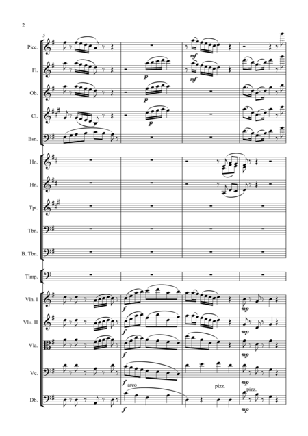 Presto No 3 From Seven Episodes For Orchestra Page 2