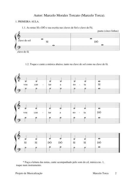 Projeto De Musicalizao Marcelo Torca Page 2