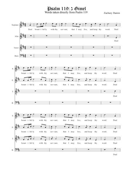 Psalm 119 Gimel Page 2