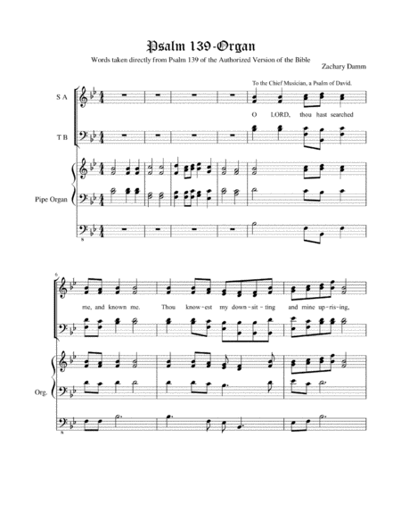 Psalm 139 Organ Page 2