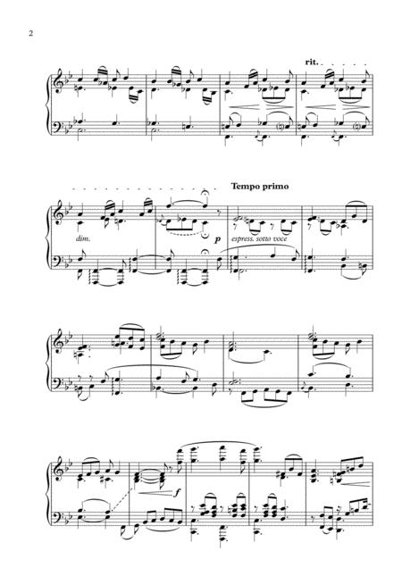 Puccini Foglio D Album Piano Solo Page 2