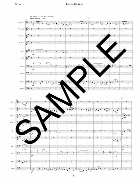 Pulcinella Suite For Double Brass Quintet Page 2