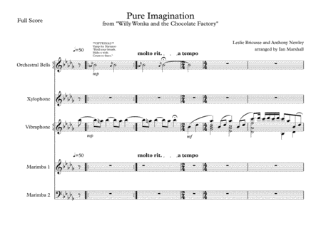 Pure Imagination For Percussion Quintet Page 2