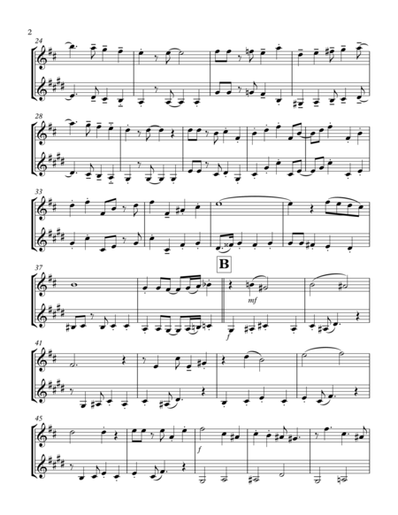 Puttin On The Ritz Clarinet Flute Duet Page 2