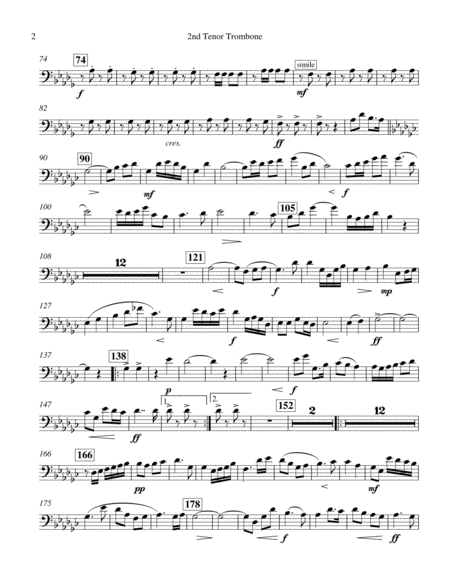 Quarter Century March 2nd Tenor Trombone Page 2