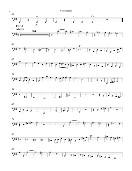 Quartet 1 Op 20 Page 2