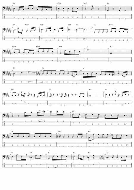 Queen The Miracle Bass Transcription Page 2