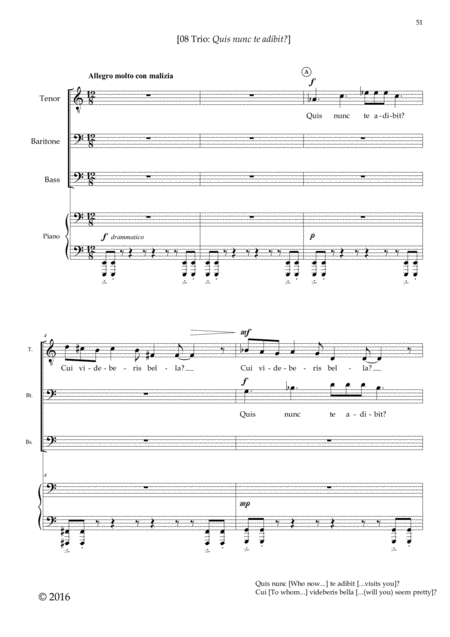 Quis Nunc Te Adibit From Trio Cantata Catullus Viii Page 2