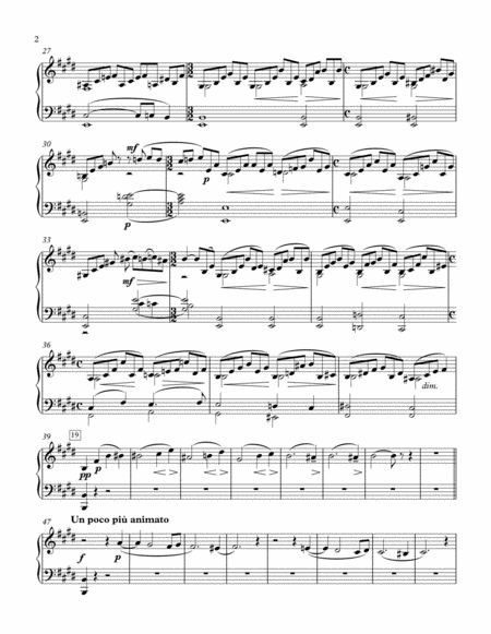 Rachmaninoff Piano Concerto No 2 In C Minor Movement 2 Accompaniment Orchestral Reduction Only Page 2