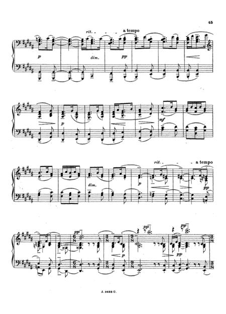Rachmaninoff Prelude Op 32 No 11 In B Major Original Complete Version Page 2