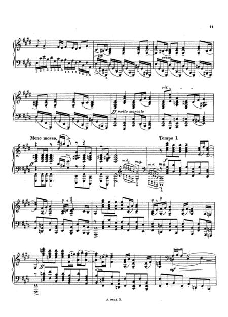 Rachmaninoff Prelude Op 32 No 3 In E Major Original Complete Version Page 2