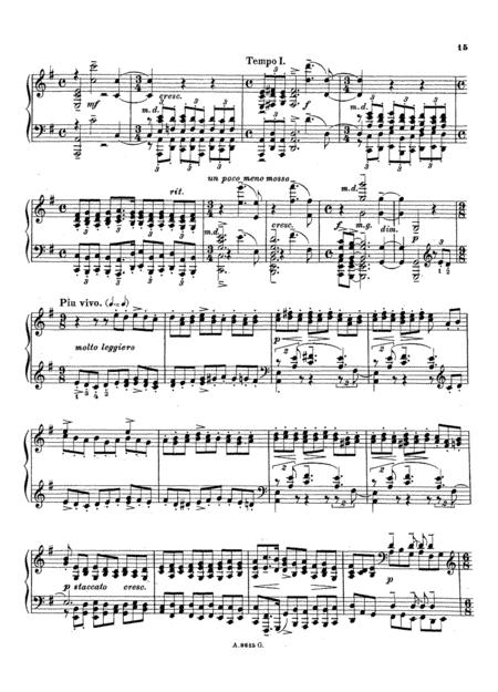 Rachmaninoff Prelude Op 32 No 4 In E Minor Original Complete Version Page 2