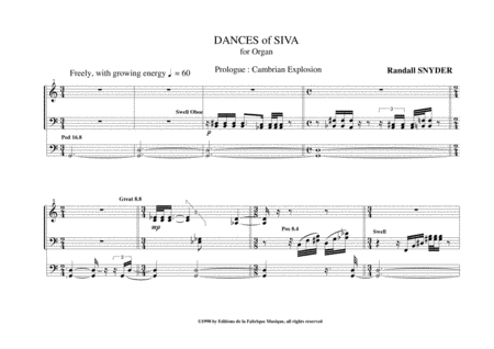 Randall Snyder Dances Of Shiva For Organ Page 2