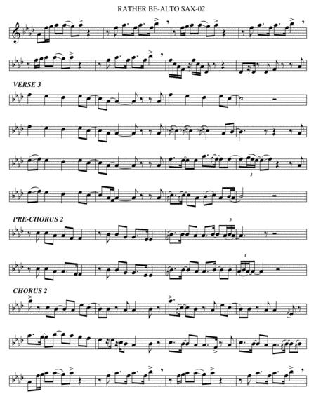 Rather Be Alto Sax Page 2